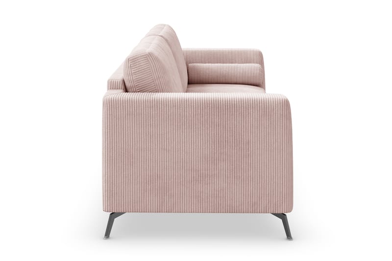 NASHVILLE LYX 3-sits Soffa Rosa/Svart - Möbler - Vardagsrum - Soffor - 3-sits soffor