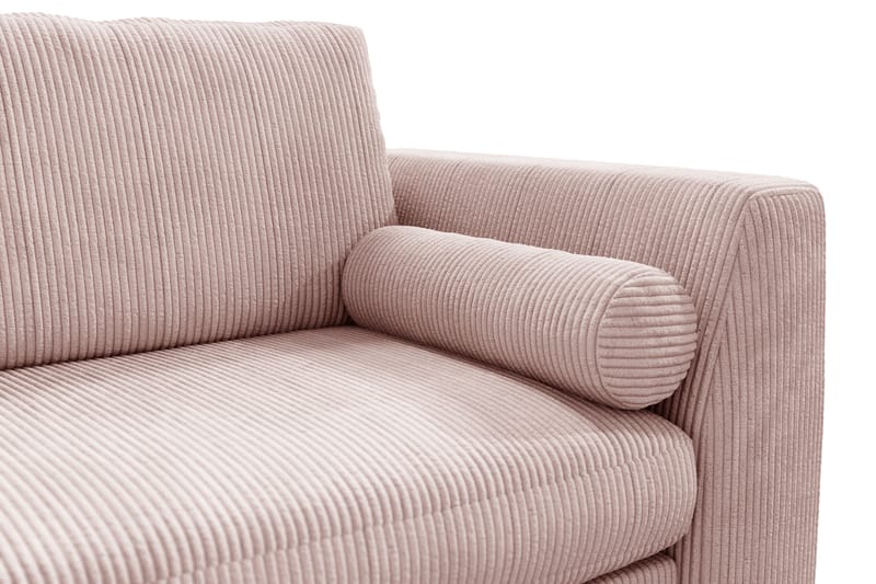 NASHVILLE LYX 3-sits Soffa Rosa/Svart - Möbler - Vardagsrum - Soffor - 3-sits soffor
