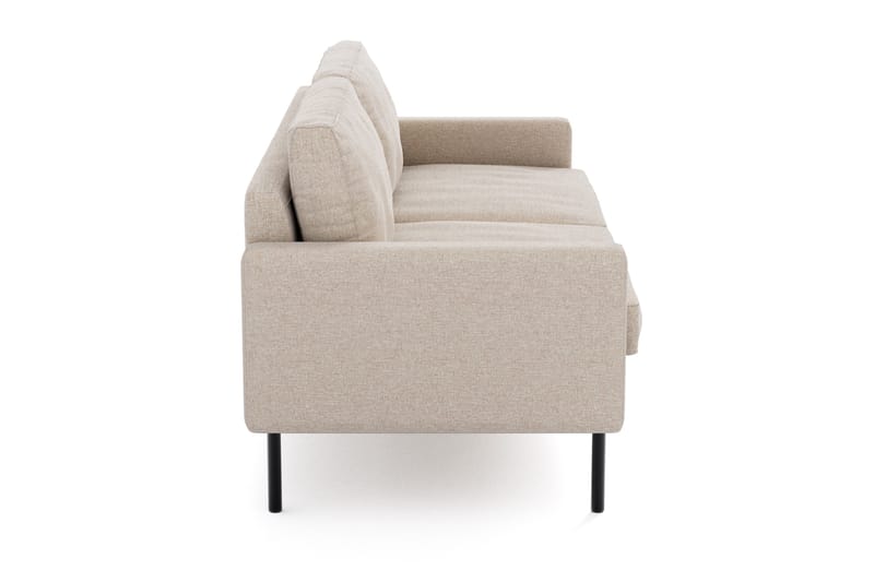 Nevada 3-sits Small Tygsoffa 198 cm bred - Beige - Möbler - Vardagsrum - Soffor - 3-sits soffor