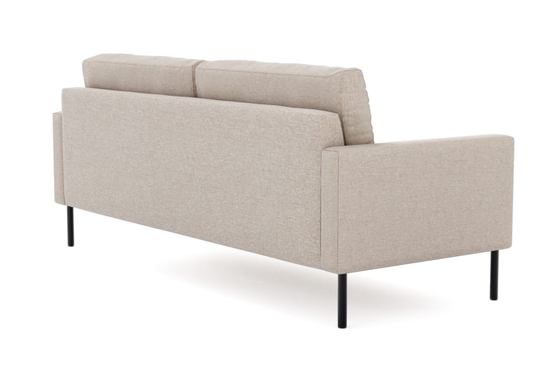 Nevada 3-sits Small Tygsoffa 198 cm bred - Beige - Möbler - Vardagsrum - Soffor - 3-sits soffor