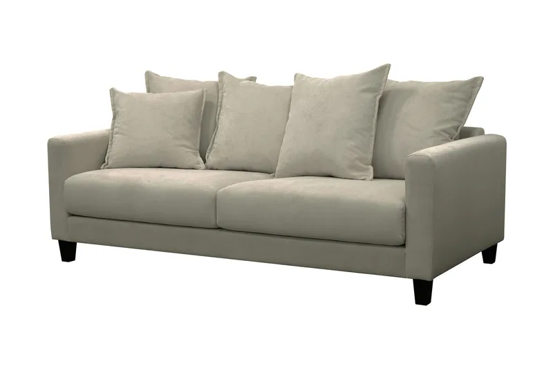 Nida 3-sits Soffa - Greige - Möbler - Vardagsrum - Soffor - 3-sits soffor