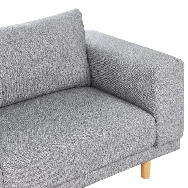 3-sits soffa Nivala - Grå - Möbler - Vardagsrum - Soffor - 3-sits soffor