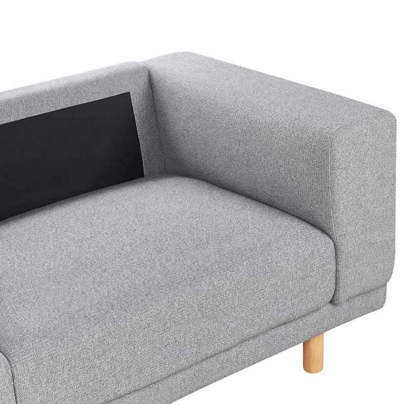 3-sits soffa Nivala - Grå - Möbler - Vardagsrum - Soffor - 3-sits soffor