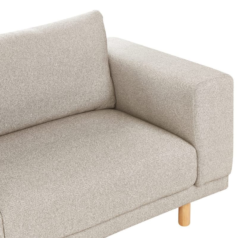 3-sits soffa Nivala - Ljusbeige - Möbler - Vardagsrum - Soffor - 3-sits soffor