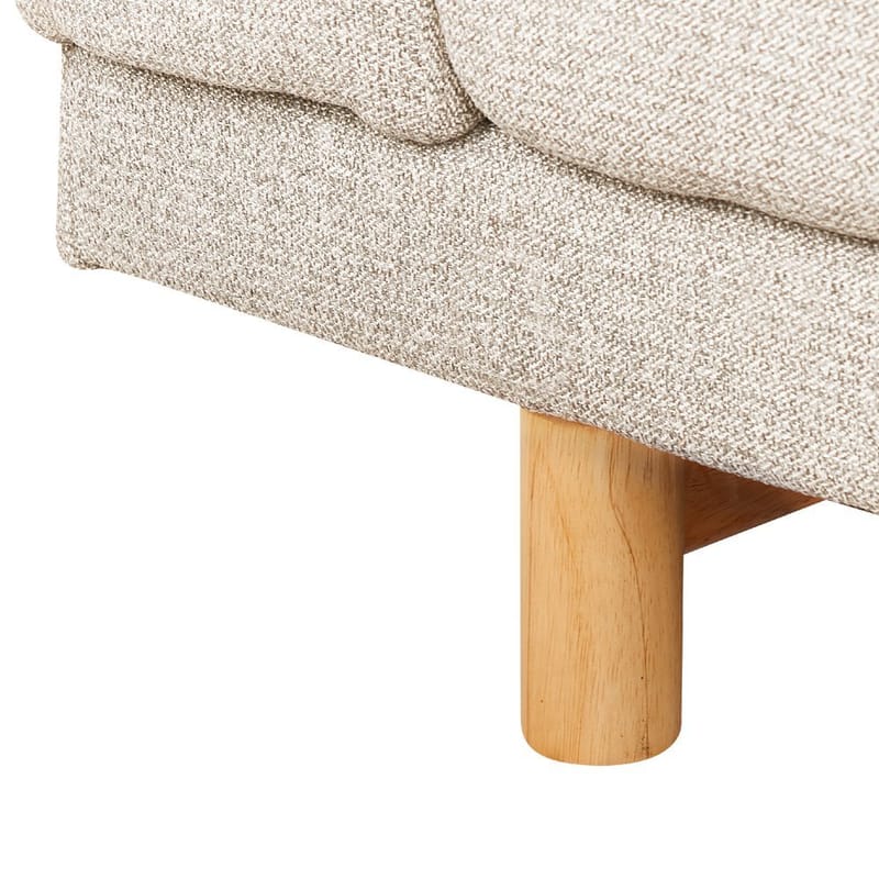 3-sits soffa Nivala - Ljusbeige - Möbler - Vardagsrum - Soffor - 3-sits soffor