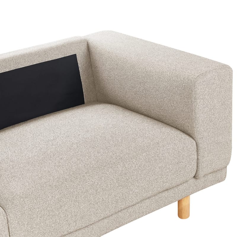 3-sits soffa Nivala - Ljusbeige - Möbler - Vardagsrum - Soffor - 3-sits soffor