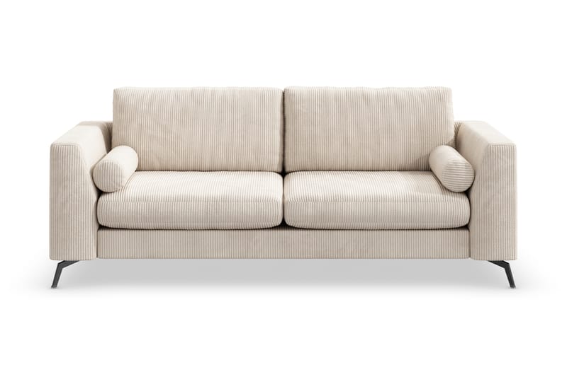 Ocean Lyx 3-sits Manchestersoffa - Beige - Möbler - Vardagsrum - Soffor - 3-sits soffor