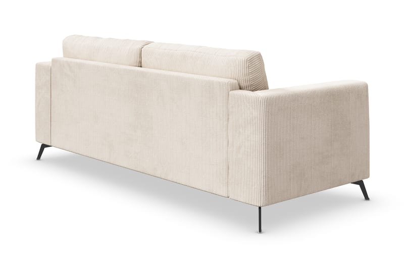 Ocean Lyx 3-sits Manchestersoffa - Beige - Möbler - Vardagsrum - Soffor - 3-sits soffor