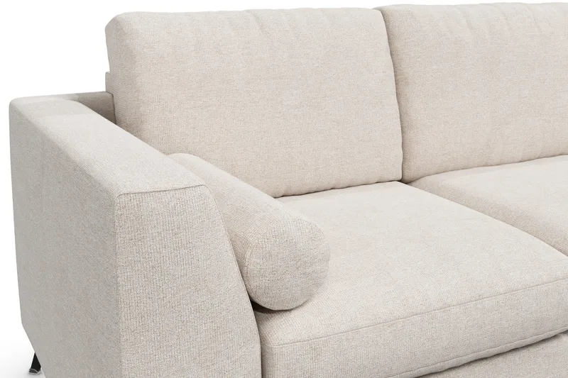 Ocean Lyx 3-sits Tygsoffa - Beige - Möbler - Vardagsrum - Soffor - 3-sits soffor