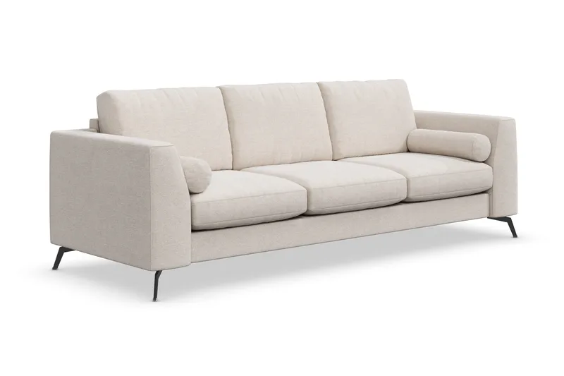 Ocean Lyx 3-sits Tygsoffa - Beige - Möbler - Vardagsrum - Soffor - 3-sits soffor