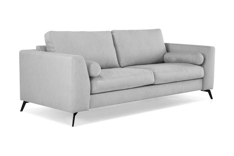 Ocean Lyx 3-sits Tygsoffa - Grå - Möbler - Vardagsrum - Soffor - 3-sits soffor