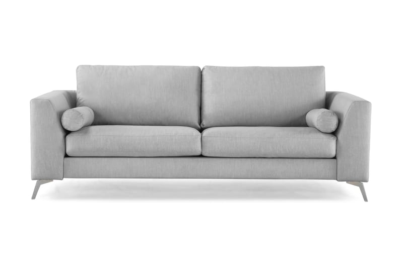 Ocean Lyx 3-sits Tygsoffa - Grå - Möbler - Vardagsrum - Soffor - 3-sits soffor