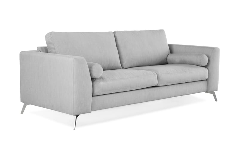Ocean Lyx 3-sits Tygsoffa - Grå - Möbler - Vardagsrum - Soffor - 3-sits soffor
