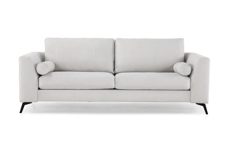 Ocean Lyx 3-sits Tygsoffa - Ljusgrå - Möbler - Vardagsrum - Soffor - 3-sits soffor