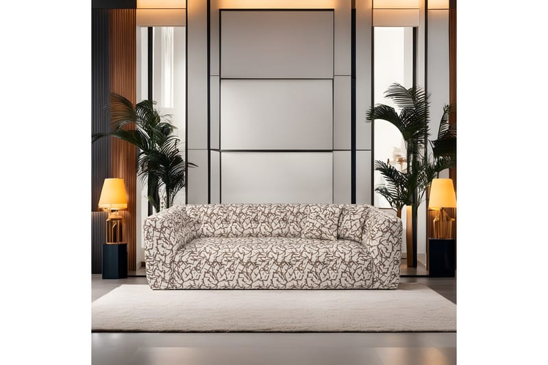 Octavian Soffa 2-sits - Brun - Möbler - Vardagsrum - Soffor - 3-sits soffor