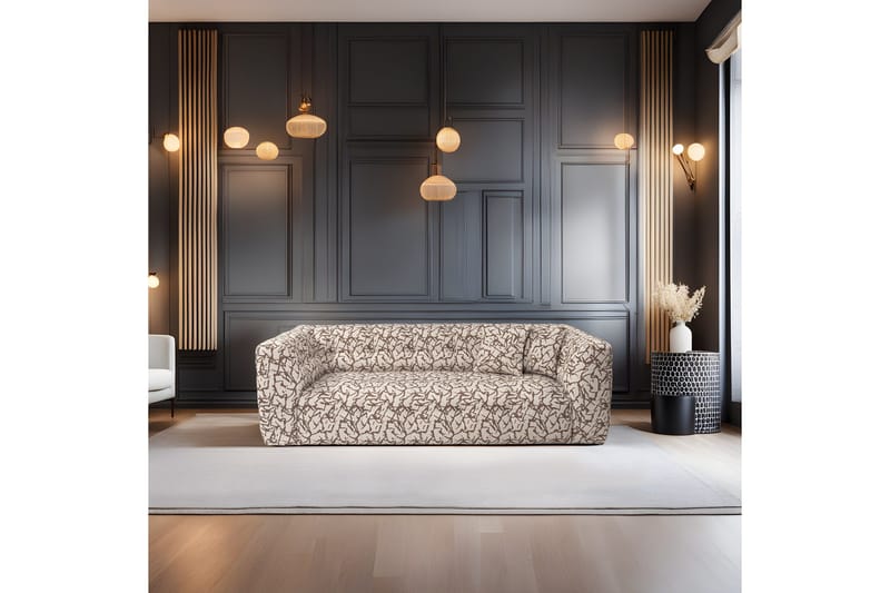 Octavian Soffa 2-sits - Brun - Möbler - Vardagsrum - Soffor - 3-sits soffor