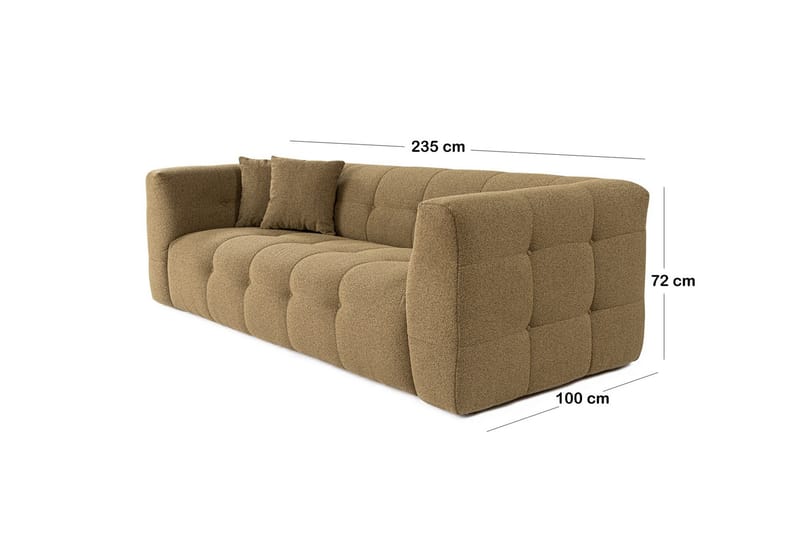 Octavian Soffa 2-sits - Khaki - Möbler - Vardagsrum - Soffor - 3-sits soffor