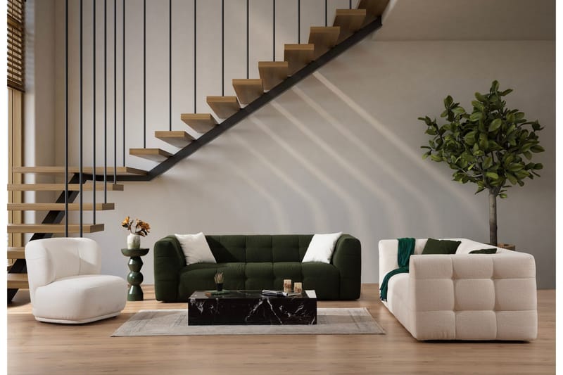 Octavian Soffa 3-sits - Grön - Möbler - Vardagsrum - Soffor - 3-sits soffor