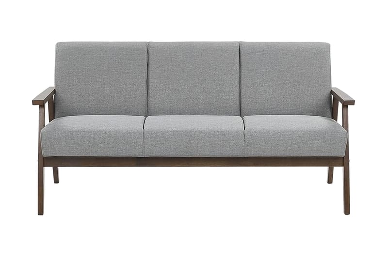 ORDRUP 3-sits Soffa Grå - 3-sits soffor