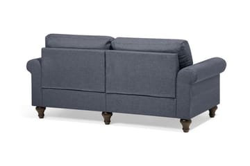 Otra 3-sits Djup Chesterfield Soffa i Tyg - Grå - Möbler - Vardagsrum - Soffor - 3-sits soffor