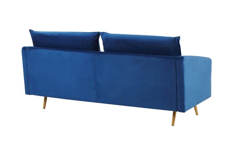 OTTESTAD 3-sits Soffa Sammet/Marinblå - Möbler - Vardagsrum - Soffor - 3-sits soffor