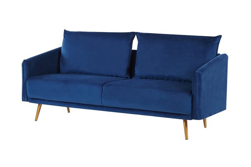 OTTESTAD 3-sits Soffa Sammet/Marinblå - Möbler - Vardagsrum - Soffor - 3-sits soffor