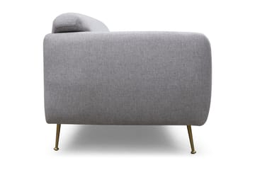 Panchenko 3-Sits Soffa - Grå - Möbler - Vardagsrum - Bäddsoffor - 3-sits bäddsoffa