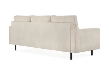 Peppe 3-sits Manchestersoffa - Beige - Möbler - Vardagsrum - Soffor - 3-sits soffor