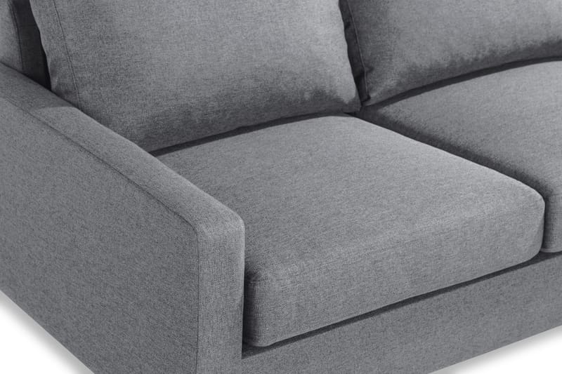 Peppe 3-sits Tygsoffa - Ljusgrå - Möbler - Vardagsrum - Soffor - 3-sits soffor