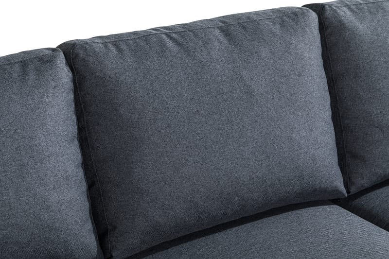 Peppe 3-sits Tygsoffa - Mörkgrå - Möbler - Vardagsrum - Soffor - 3-sits soffor