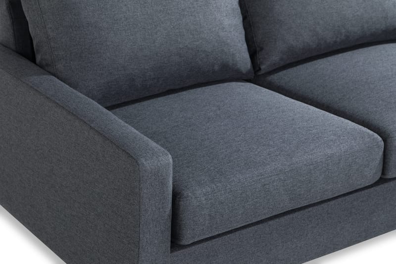 Peppe 3-sits Tygsoffa - Mörkgrå - Möbler - Vardagsrum - Soffor - 3-sits soffor