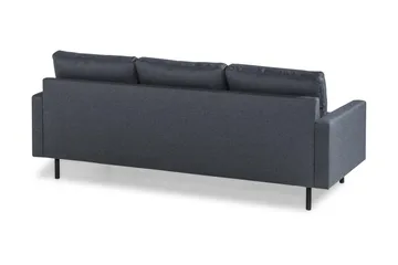 Peppe 3-sits Tygsoffa - Mörkgrå - Möbler - Vardagsrum - Soffor - 3-sits soffor