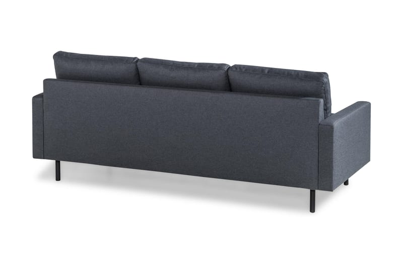 Peppe 3-sits Tygsoffa - Mörkgrå - Möbler - Vardagsrum - Soffor - 3-sits soffor