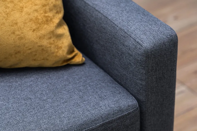 Peppe 3-sits Tygsoffa - Mörkgrå - Möbler - Vardagsrum - Soffor - 3-sits soffor