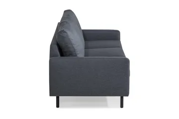 Peppe 3-sits Tygsoffa - Mörkgrå - Möbler - Vardagsrum - Soffor - 3-sits soffor