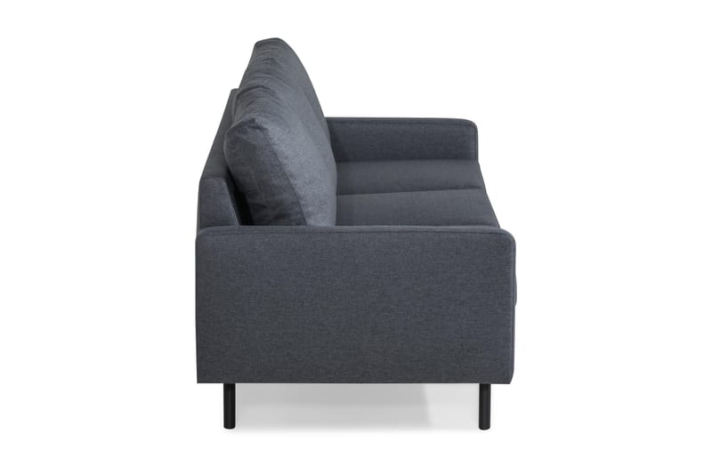 Peppe 3-sits Tygsoffa - Mörkgrå - Möbler - Vardagsrum - Soffor - 3-sits soffor
