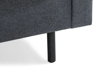 Peppe 3-sits Tygsoffa - Mörkgrå - Möbler - Vardagsrum - Soffor - 3-sits soffor