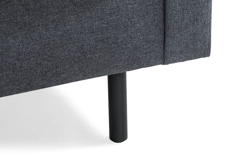 Peppe 3-sits Tygsoffa - Mörkgrå - Möbler - Vardagsrum - Soffor - 3-sits soffor