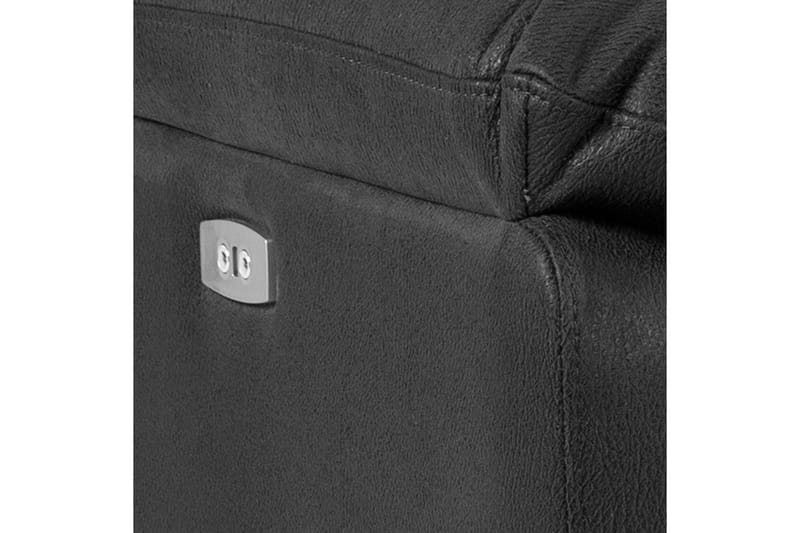 Ranas 3-sits Soffa Elektrisk - Grå/Svart - Möbler - Vardagsrum - Soffor - 3-sits soffor