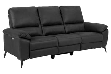 Ranas 3-sits Soffa Elektrisk - Grå/Svart - Möbler - Vardagsrum - Soffor - 3-sits soffor