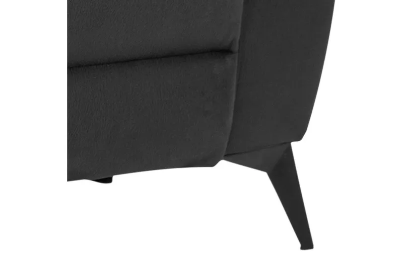 Ranas 3-sits Soffa Elektrisk - Grå/Svart - Möbler - Vardagsrum - Soffor - 3-sits soffor