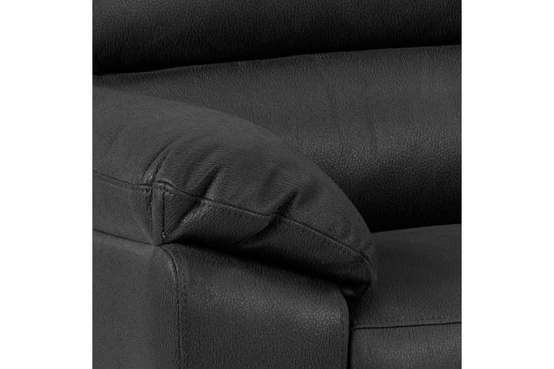 Ranas 3-sits Soffa Elektrisk - Grå/Svart - Möbler - Vardagsrum - Soffor - 3-sits soffor