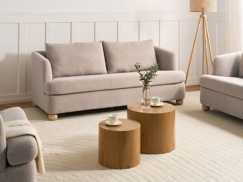 3-sits soffa Rattvik - Beige - Möbler - Vardagsrum - Soffor - 3-sits soffor