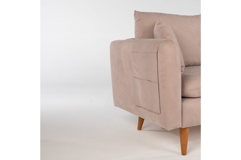 REECIE 3-sits Soffa Brun - Möbler - Vardagsrum - Soffor - 3-sits soffor