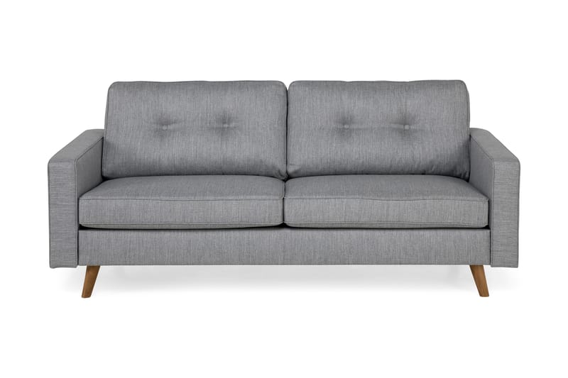RIVALTA 3-sits Soffa Ljusgrå - Möbler - Vardagsrum - Soffor - 3-sits soffor