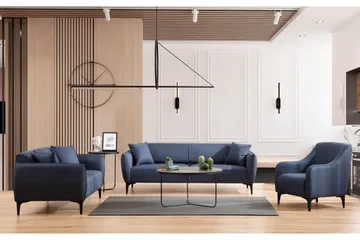 Rossland Soffa 3-sits - Blå - Möbler - Vardagsrum - Bäddsoffor - 3-sits bäddsoffa