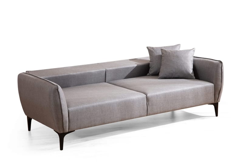 Rossland Soffa 3-sits - Grå - Möbler - Vardagsrum - Soffor - 3-sits soffor