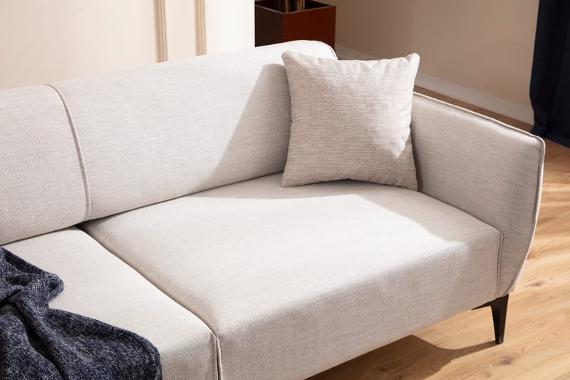 Rossland Soffa 3-sits - Vit - Möbler - Vardagsrum - Soffor - 3-sits soffor