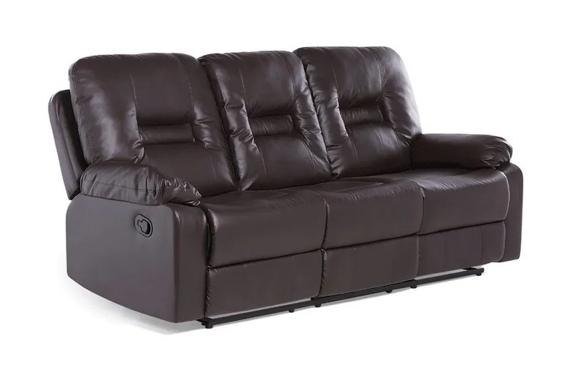 Rovik Soffa 3 Sits, Brun