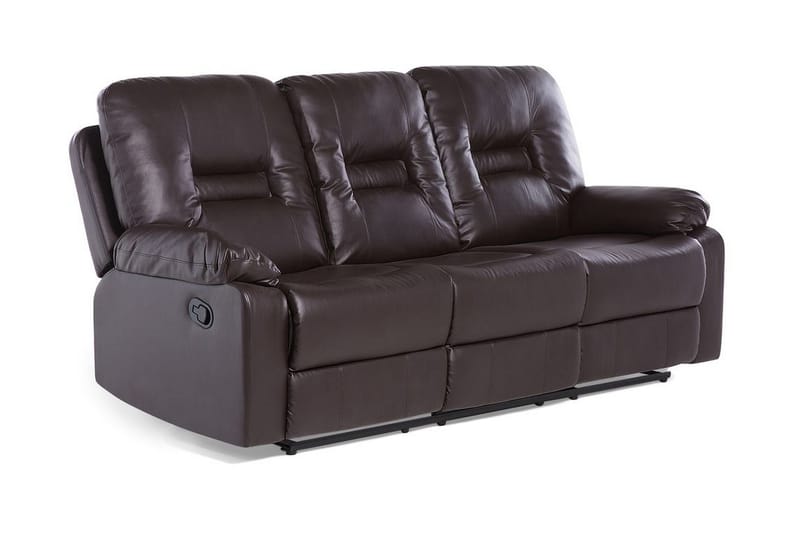 Rovik Soffa 3 Sits - Brun - Möbler - Vardagsrum - Soffor - Reclinersoffor & Biosoffor